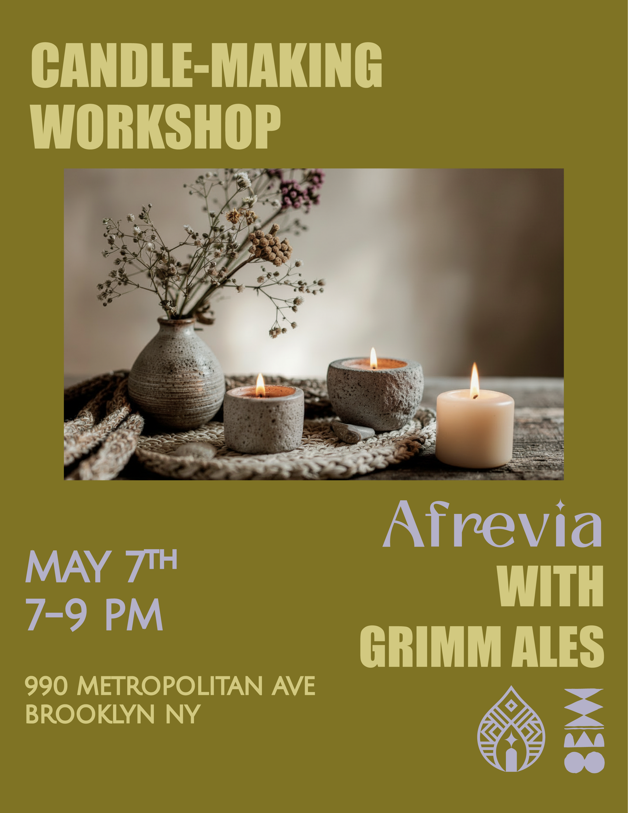Candle-Making Workshop At Grimm Artisanal Ales